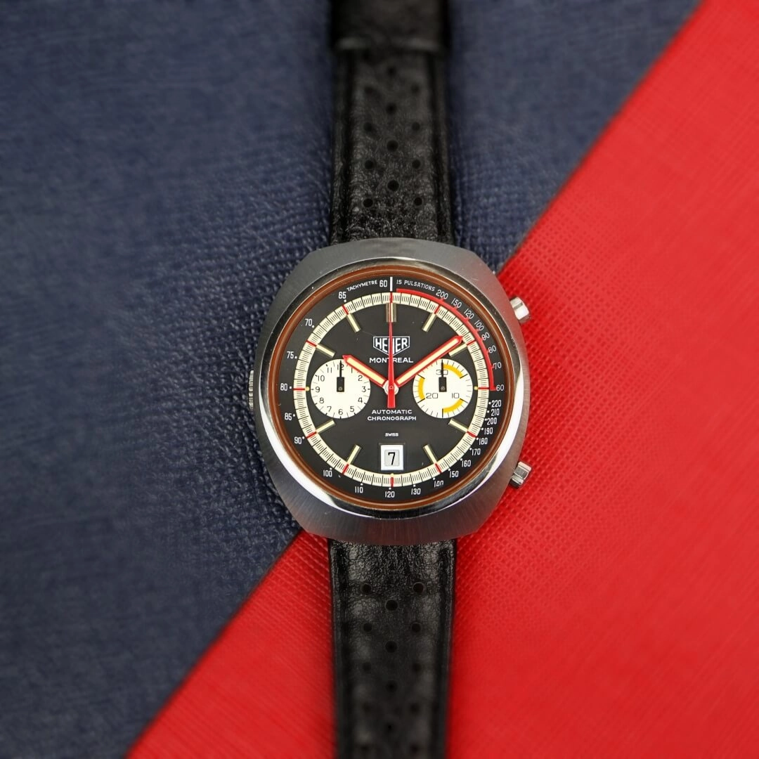 Heuer Montreal Ref. 110503N NOS, 1972 Men's Vintage Watch