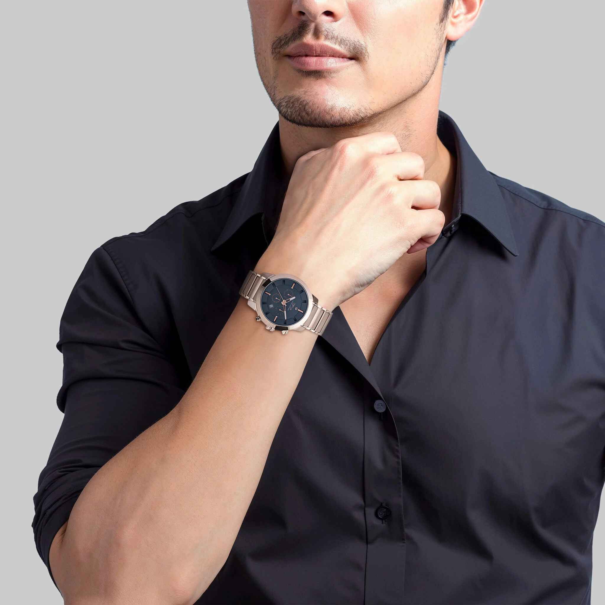 Horizon Rose Gold Watch