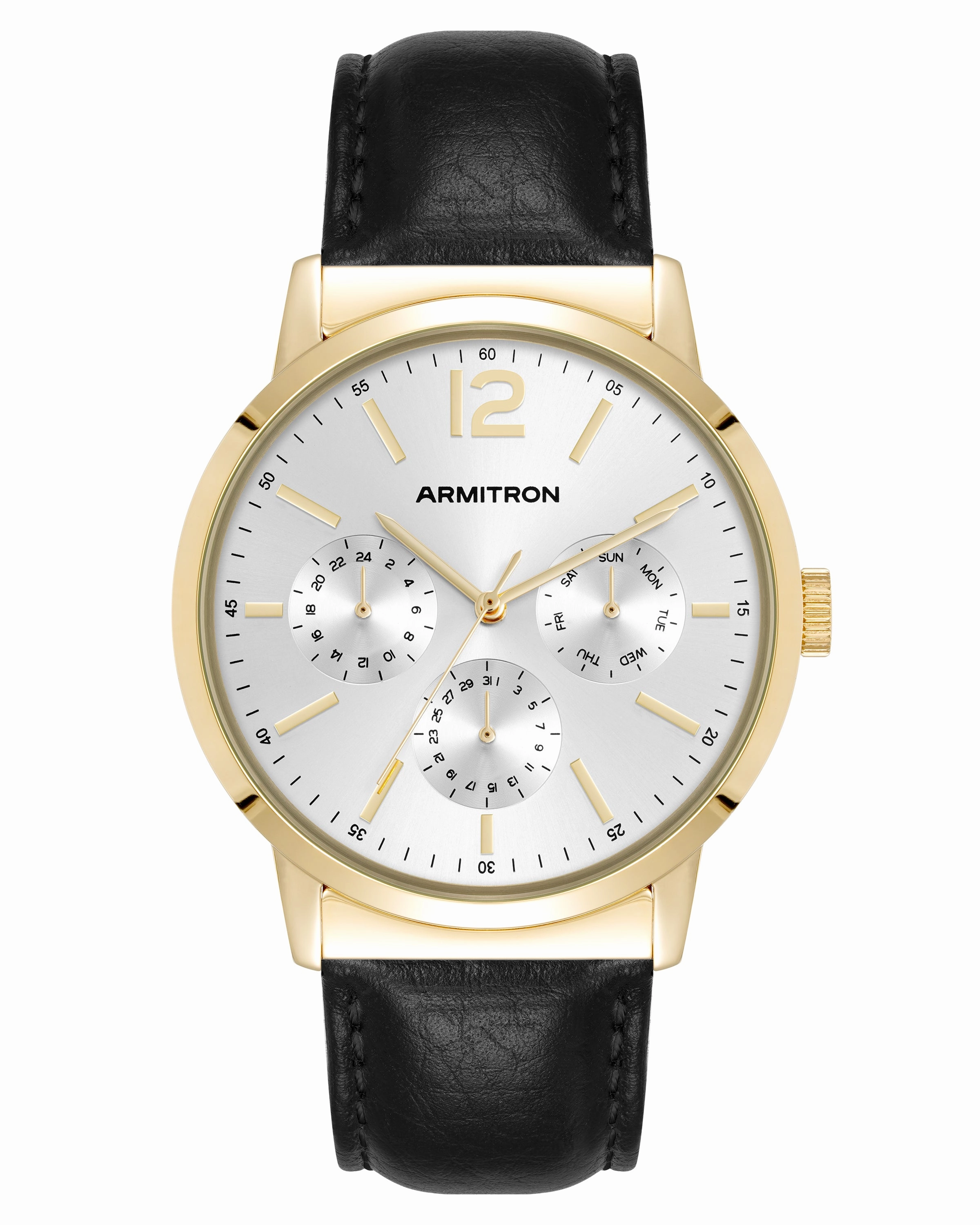 Hudson? | 42mm, Black Leather