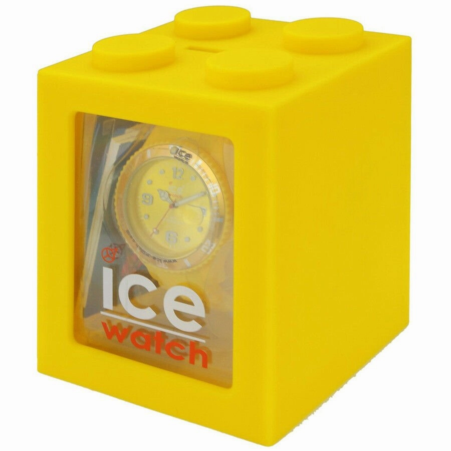 Ice-Watch Ice-Forever Sili Collection Polyamide & Silicon Mens Yellow Watch SI.YW.B.S.09