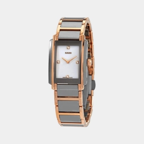 Integral Diamonds Women Analog Stainless Steel Watch R20141712