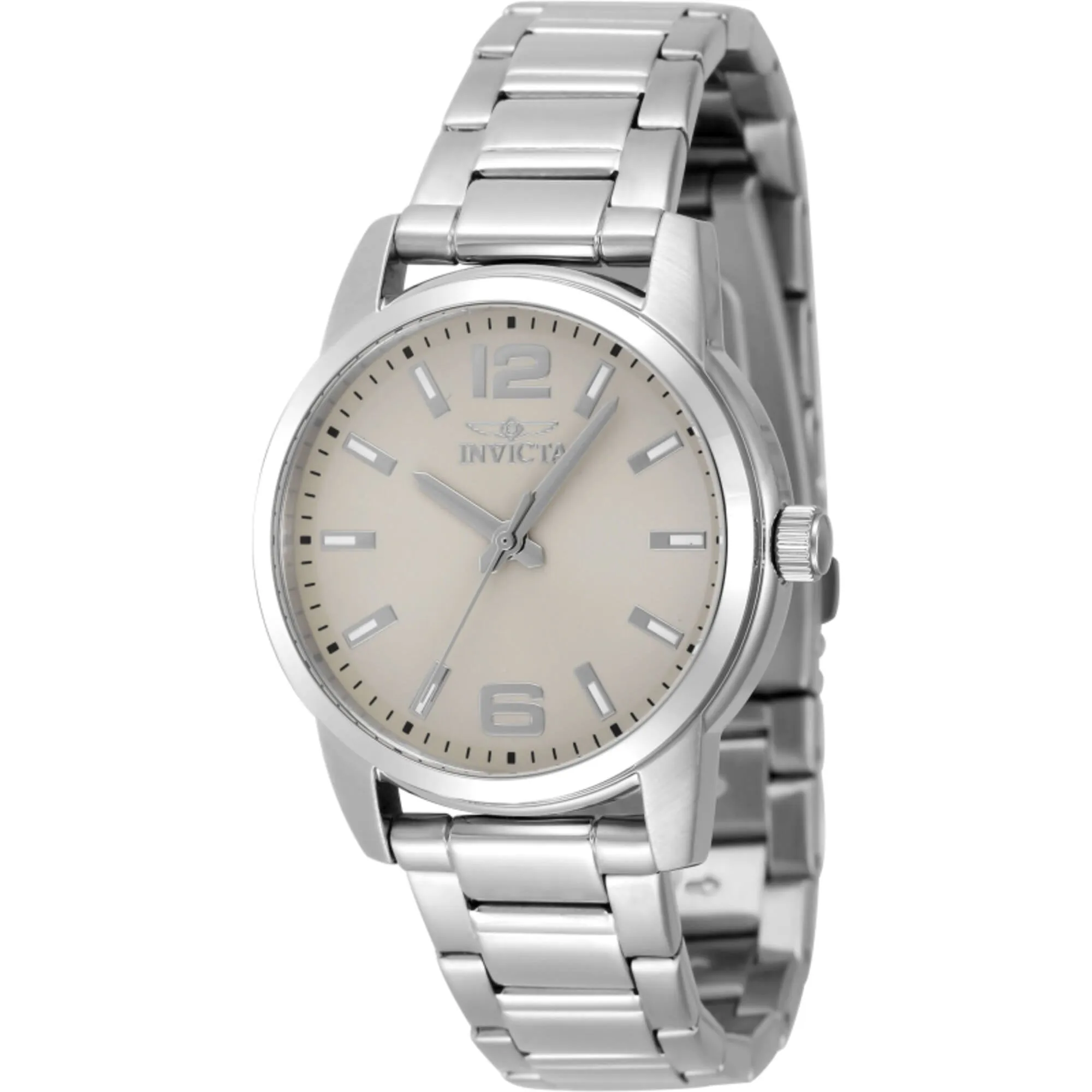 Invicta Women's Watch - Celestial Ivory Dial Silver Stainless Steel Bracelet | 48498