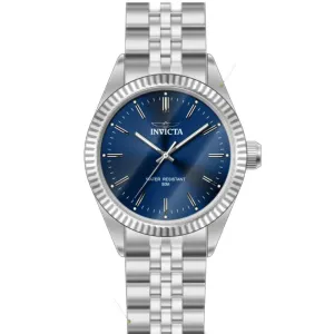 Invicta Women's Watch - Specialty Quartz Blue Dial Stainless Steel Bracelet | 49312