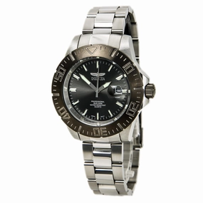 Invicta 14050 Men's Ocean Baron Pro Diver Gunmetal Bezel Gunmetal Dial Steel Bracelet Dive Watch