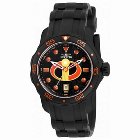 Invicta 26856 Women's Disney Black Dial Strap Quartz Watch