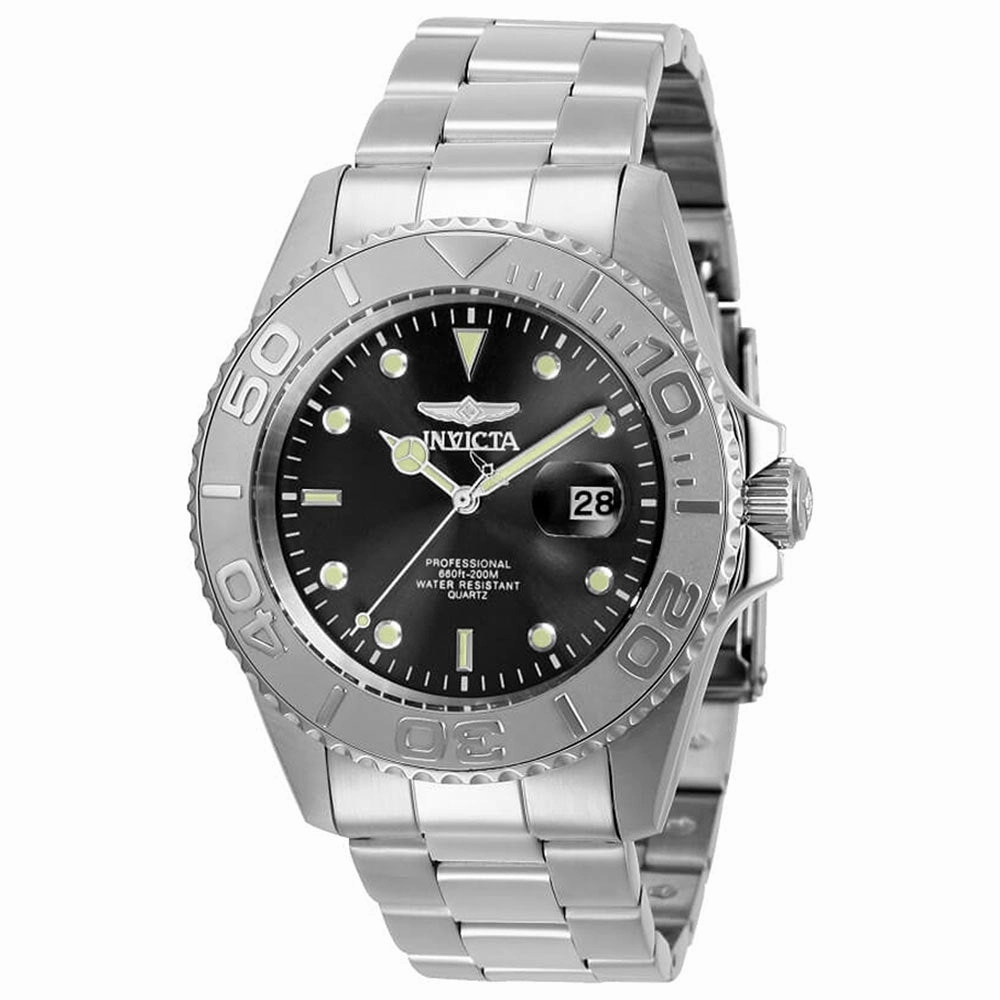 Invicta 29944 Men's Pro Diver Black Dial Bracelet Quartz Watch