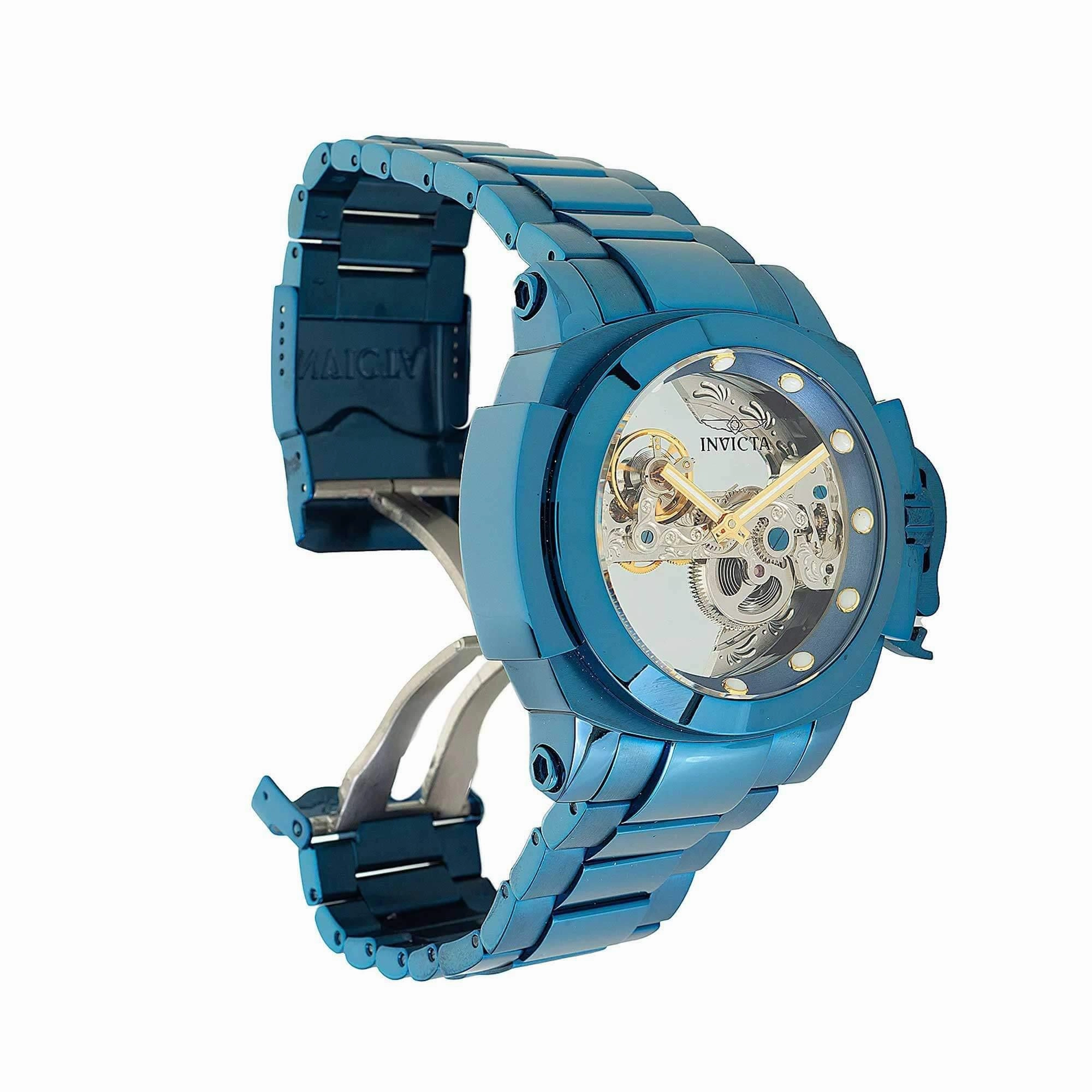 Invicta Men's Automatic Watch - Coalition Forces Dark Blue Case and Bracelet | 31934