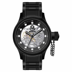 Invicta Men's Automatic Watch - Pro Diver Black and Skeleton Dial Strap | 39920