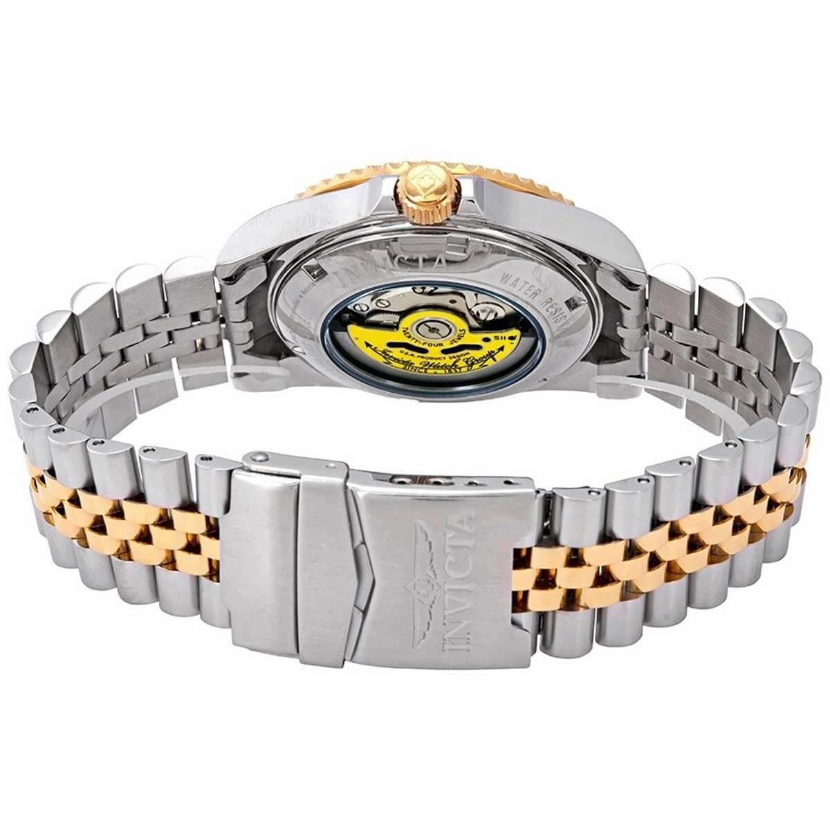 Invicta Men's Automatic Watch - Pro Diver Blue Dial Two Tone Bracelet | 29182