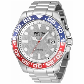 Invicta Men's Automatic Watch - Reserve Silver Tone Dial Steel Bracelet | 34199