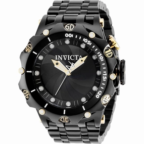 Invicta Men's Automatic Watch - Reserve Venom Skeleton Dial Black Bracelet  | 36663