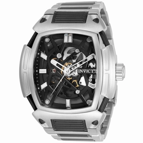 Invicta Men's Automatic Watch - S1 Rally Diablo Black Skeleton Dial Bracelet | 34632