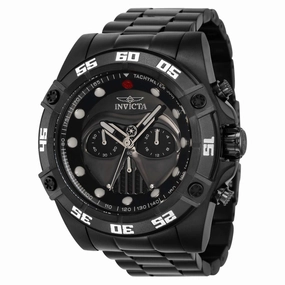 Invicta Men's Chrono Watch - Star Wars Darth Vader Grey, Black Dial Bracelet | 40079