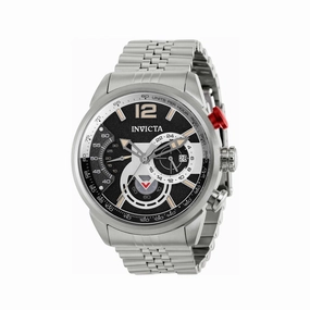 Invicta Men's Chronograph Watch - Aviator Quartz Blue and Silver Dial Steel | 39663