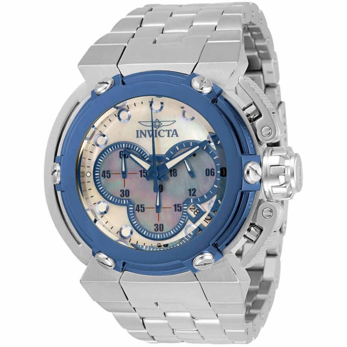Invicta Men's Chronograph Watch - Coalition Forces Quartz Steel Bracelet | 30456