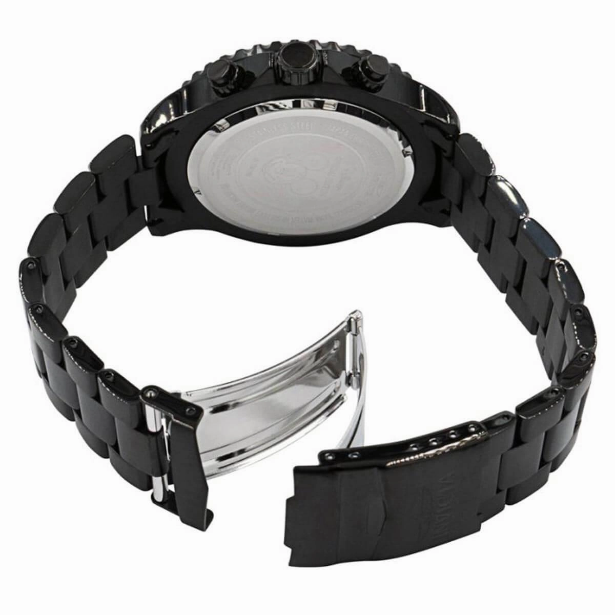 Invicta Men's Chronograph Watch - Disney Mickey Mouse Black Bracelet | 39046