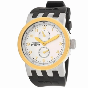 Invicta Men's Chronograph Watch - DNA Silver Tone and Yellow Gold Case Strap | 31783