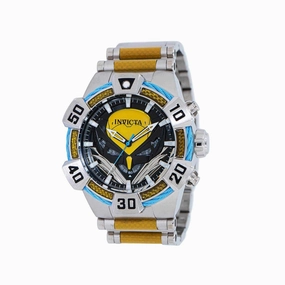 Invicta Men's Chronograph Watch - Marvel X-men Yellow and Silver Bracelet | 41153