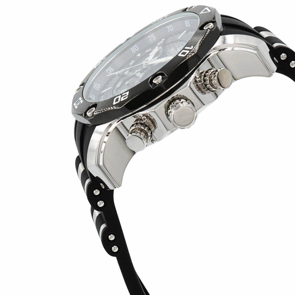 Invicta Men's Chronograph Watch - Pro Diver Black and Grey Dial Strap | 37716