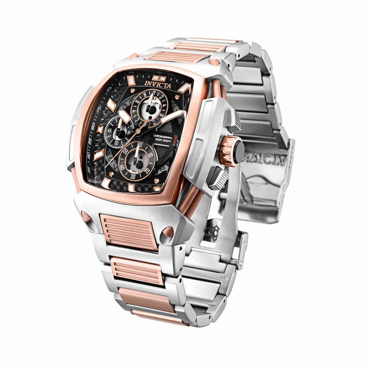 Invicta Men's Chronograph Watch - S1 Rally Diablo Two Tone Steel Bracelet | 34514