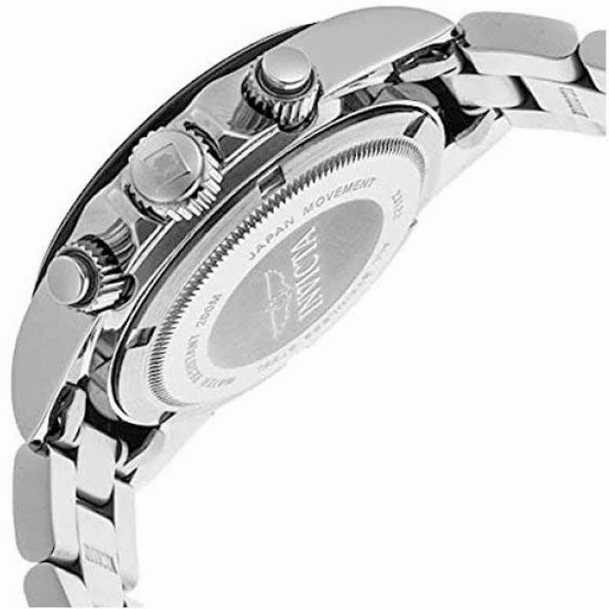 Invicta Men's Chronograph Watch - Speedway Black Bezel Silver Tone Dial | 26111