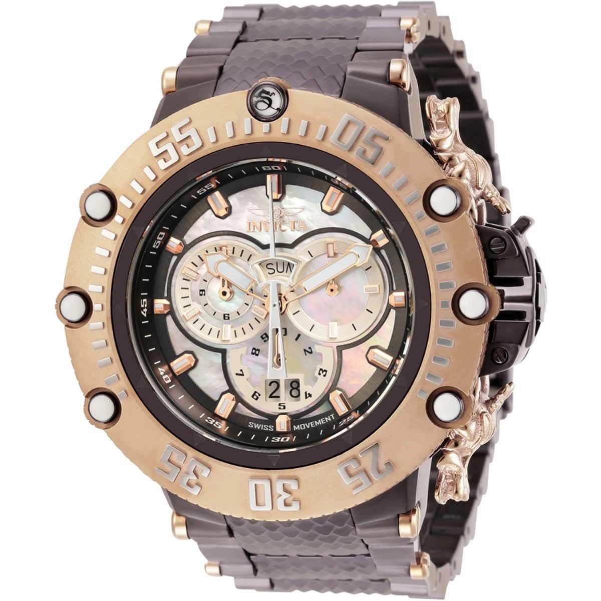 Invicta Men's Chronograph Watch - Subaqua MOP Dial Stainless Steel Bracelet | 32230