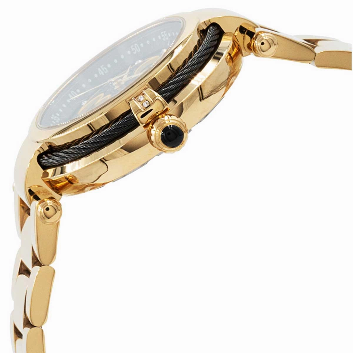 Invicta Men's Japanese Quartz Watch - DC Comics Batman Yellow Gold Bracelet | 36955