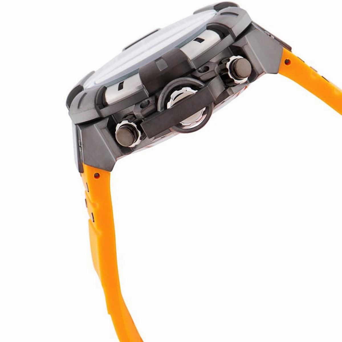 Invicta Men's Quartz Chronograph Watch - Akula Orange Silicone Rubber Strap | 31894