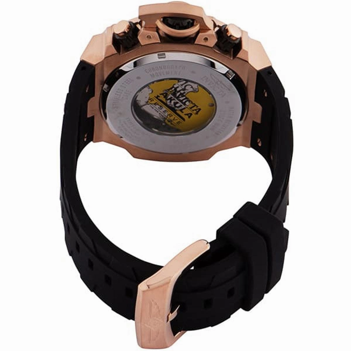 Invicta Men's Quartz Chronograph Watch - Akula Silicone Rubber Strap | 31898