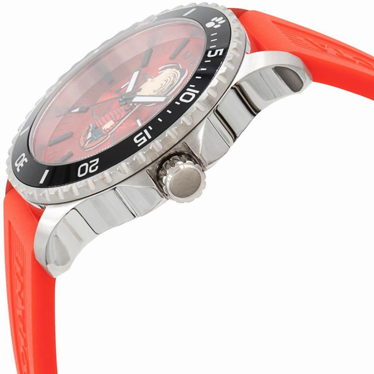 Invicta Men's Quartz Watch - Character Collection Linus Red Silicone Strap | 38647