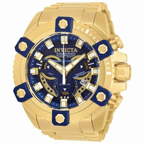 Invicta Men's Quartz Watch - Coalition Forces Chrono Yellow Gold Bracelet | 19582