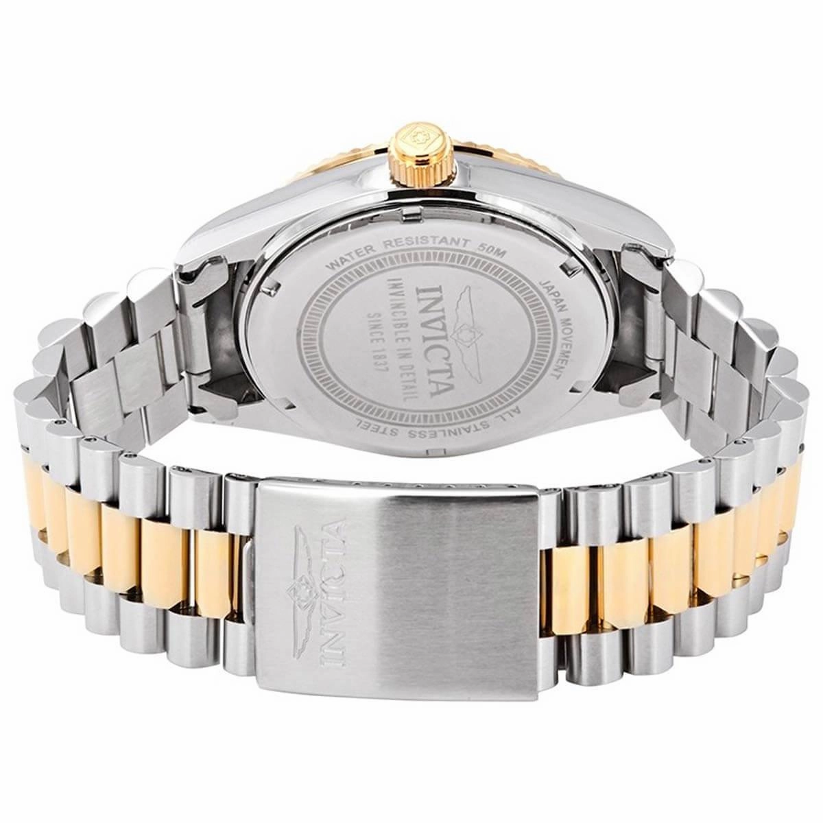 Invicta Men's Quartz Watch - Specialty Champagne Dial Two Tone Bracelet | 29425