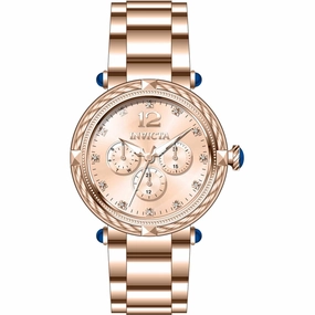 Invicta Men's Watch - Bolt Quartz Rose Gold Tone Dial Stainless Steel Bracelet | 43881