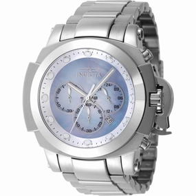 Invicta Men's Watch - Coalition Forces Chronograph Platinum and Silver Dial | 46535