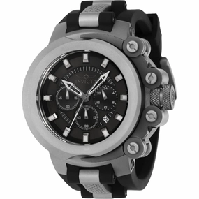 Invicta Men's Watch - Coalition Forces Chronograph Titanium and Black Strap | 38339