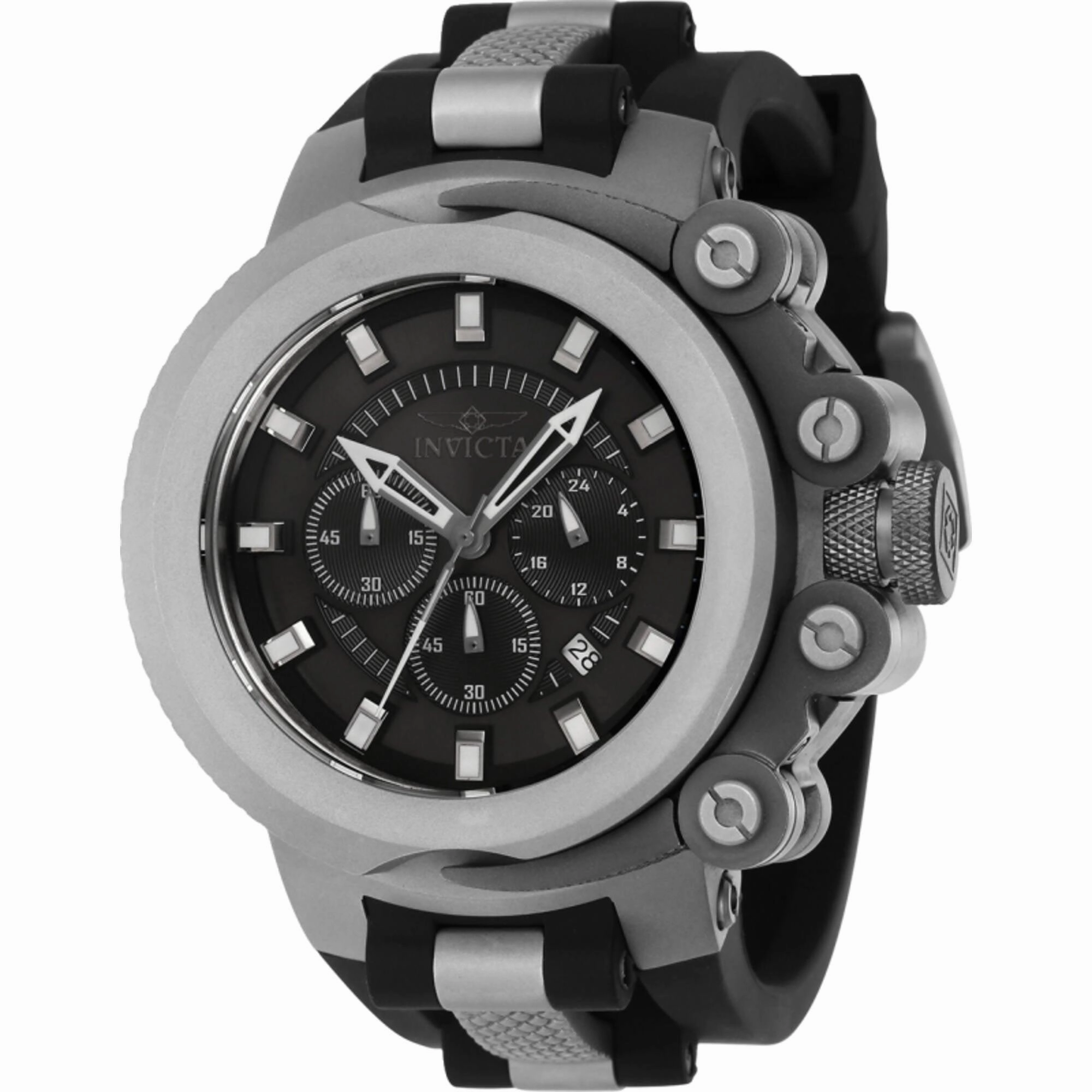 Invicta Men's Watch - Coalition Forces Chronograph Titanium and Black Strap | 38339