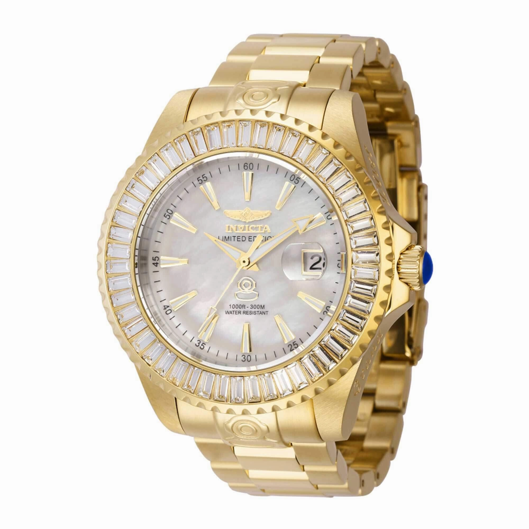 Invicta Men's Watch - Cruiseline Date Display White Mother of Pearl Dial | 44338