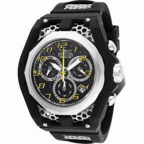 Invicta Men's Watch - Invicta Racing Chronograph Black, Silver Tone Strap | 47207