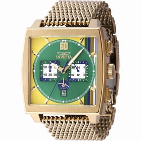 Invicta Men's Watch - Invicta Racing Quartz Chrono Yellow Gold Steel Bracelet | 47607