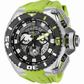 Invicta Men's Watch - Jason Taylor Chrono Black and Gunmetal Dial with Cage | 38057