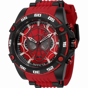 Invicta Men's Watch - Marvel Spiderman Quartz Chronograph Red and Black Dial | 41251