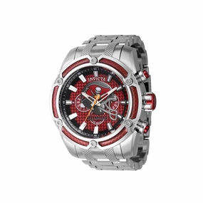 Invicta Men's Watch - NFL Tampa Bay Buccaneers Chrono Silver Steel Bracelet | 41811