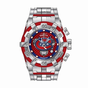 Invicta Men's Watch - NHL Montral Canadiens Red and Silver Steel Bracelet | 42022