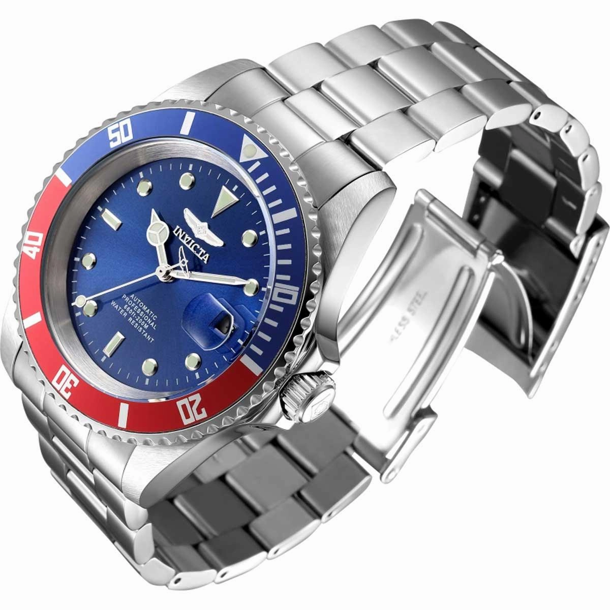 Invicta Men's Watch - Pro Diver Automatic Silver Stainless Steel Bracelet | 5053OBXL
