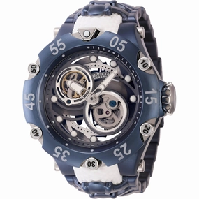 Invicta Men's Watch - Reserve Venom Cobra Dark Blue and White Bracelet | 43919
