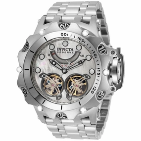Invicta Men's Watch - Reserve Venom Open Heart Dial Silver Tone Bracelet | 33536
