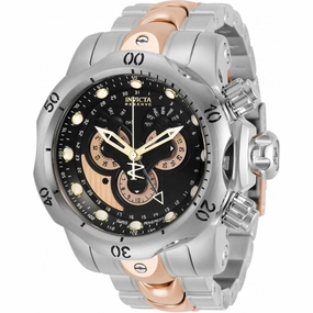 Invicta Men's Watch - Reserve Venom TT Silver and Rose Gold Tone Bracelet | 32099