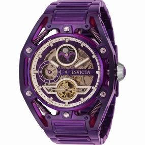 Invicta Men's Watch - S1 Rally Day and Night Indicator Purple Steel Bracelet | 42134