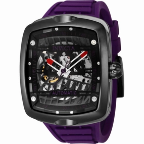 Invicta Men's Watch - S1 Rally Diablo Automatic Power Reserve Purple Strap | 44041