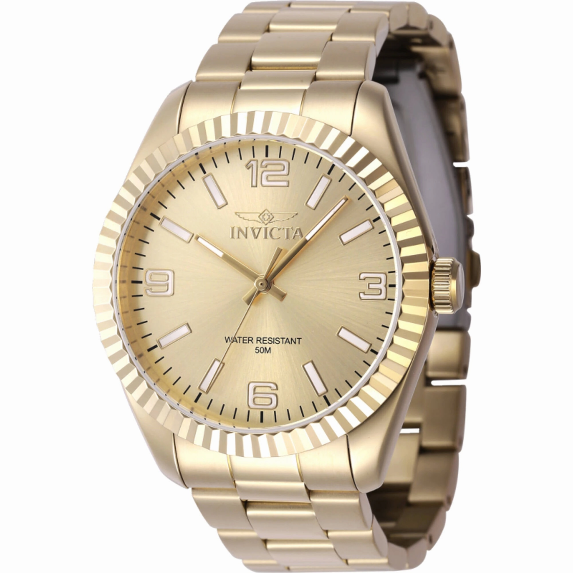 Invicta Men's Watch - Specialty Yellow Gold Stainless Steel Bracelet Quartz | 47460